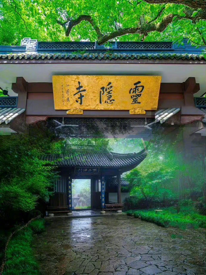 春夏秋冬的灵隐寺，刷到请不要无视🙏🏻 ​​​