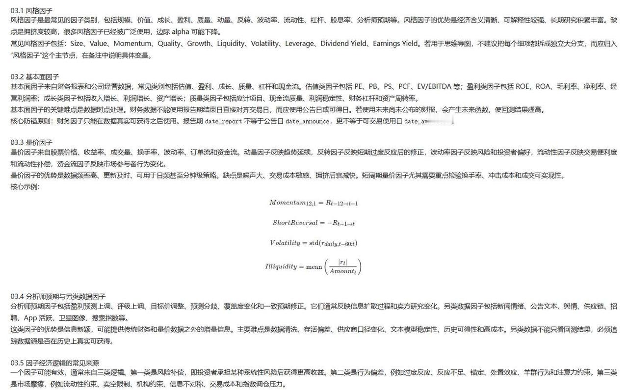 量化的因子从哪里来的，怎么样有效
主要是量价、基本面、风格三类。还有一些另类的，