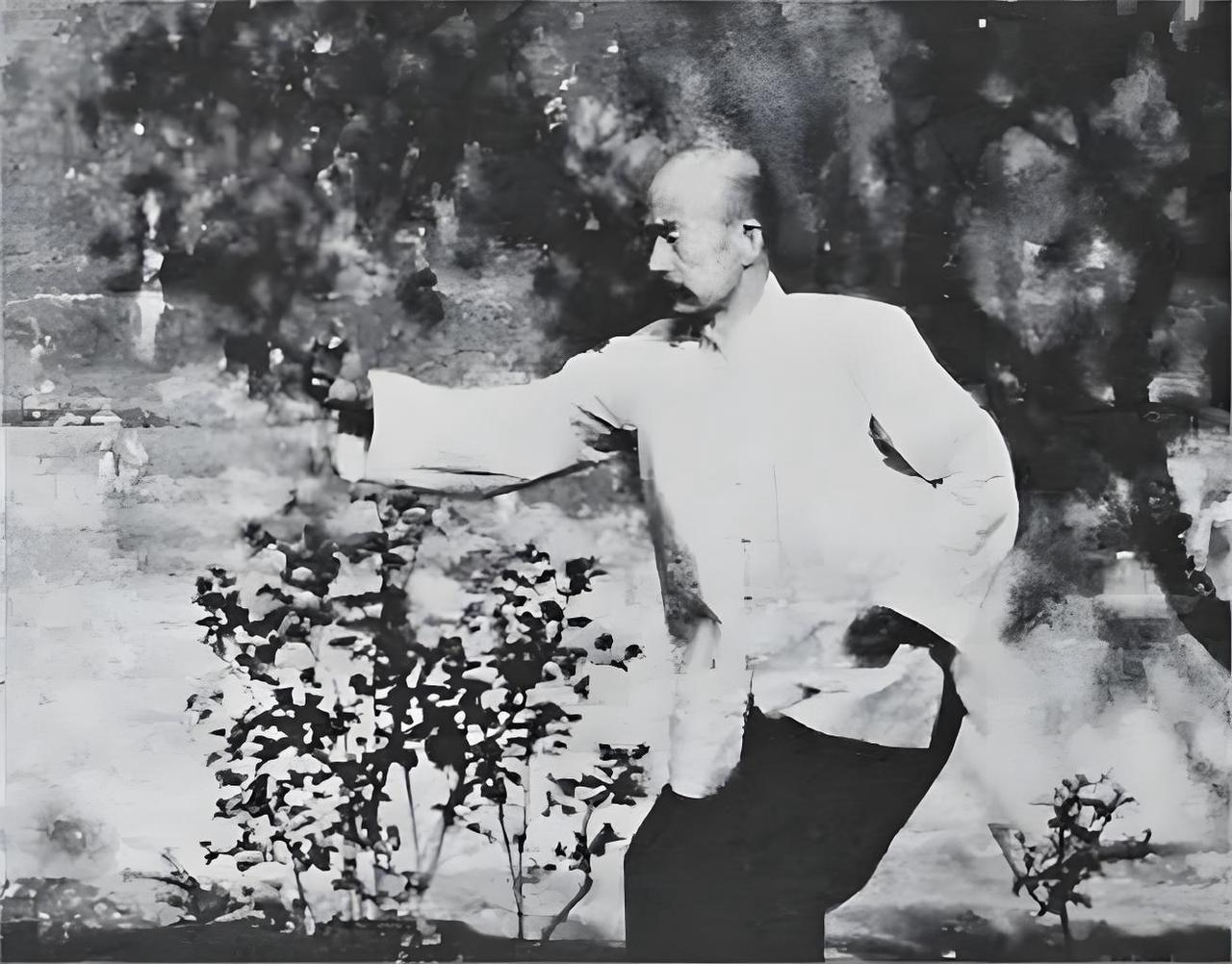 1936年，武术家寇运兴在德国柏林表演武术，遭到芬兰拳击手挑衅，说：我要用拳击挑