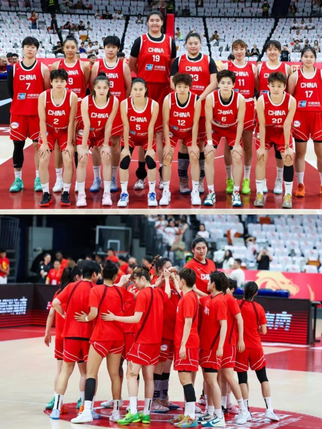 2026年中国女篮热身赛近日在海口五源河体育馆进行，这是中国女篮备战世界杯和亚运