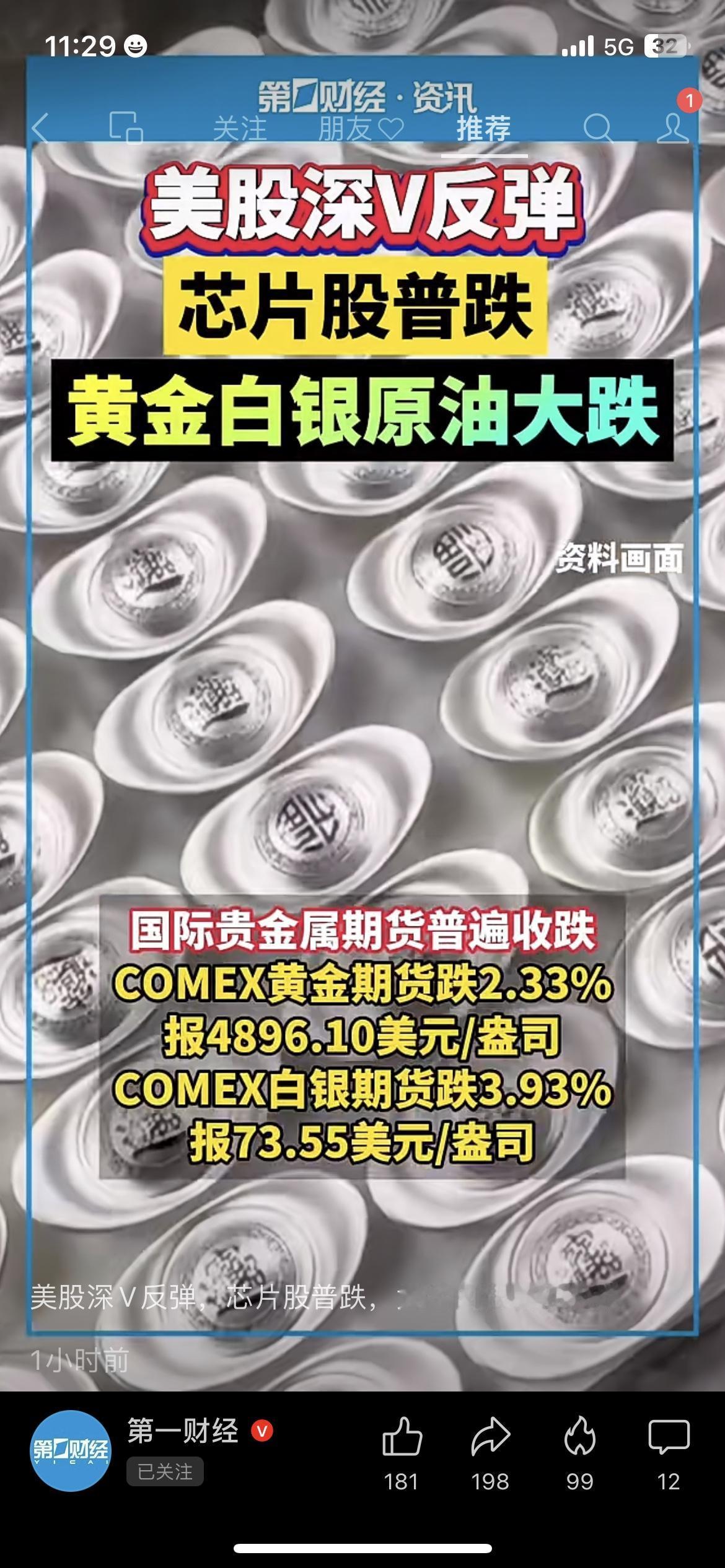 一夜之间，资本市场大变天！
2月18日凌晨收盘，美股三大指数走出深V反弹，开盘全