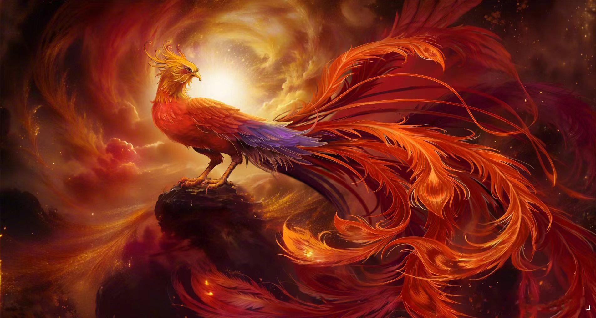 #你认为哪种神兽最能代表中国#我觉得凤凰是最能够代表我们自己中国的呀，小的时候看