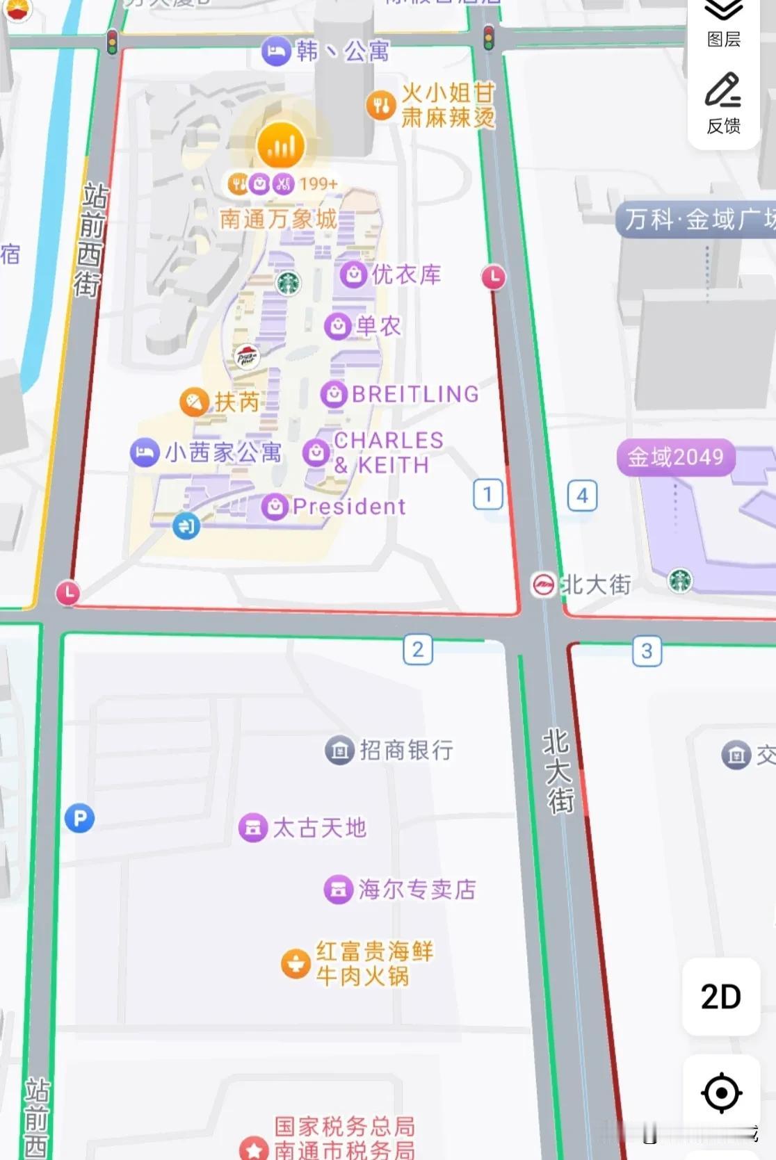 南通枫叶奥莱，要是有万象城这样的生意就好了！冬日生活打卡季 

晚上6:30的万