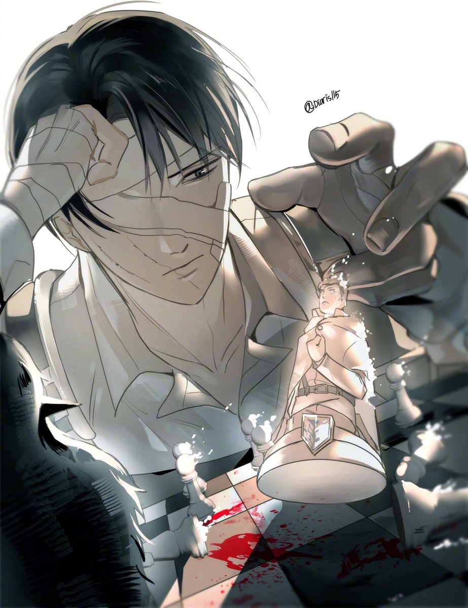 《进击的巨人》디아 老师画的团兵真的很伟大！！ 