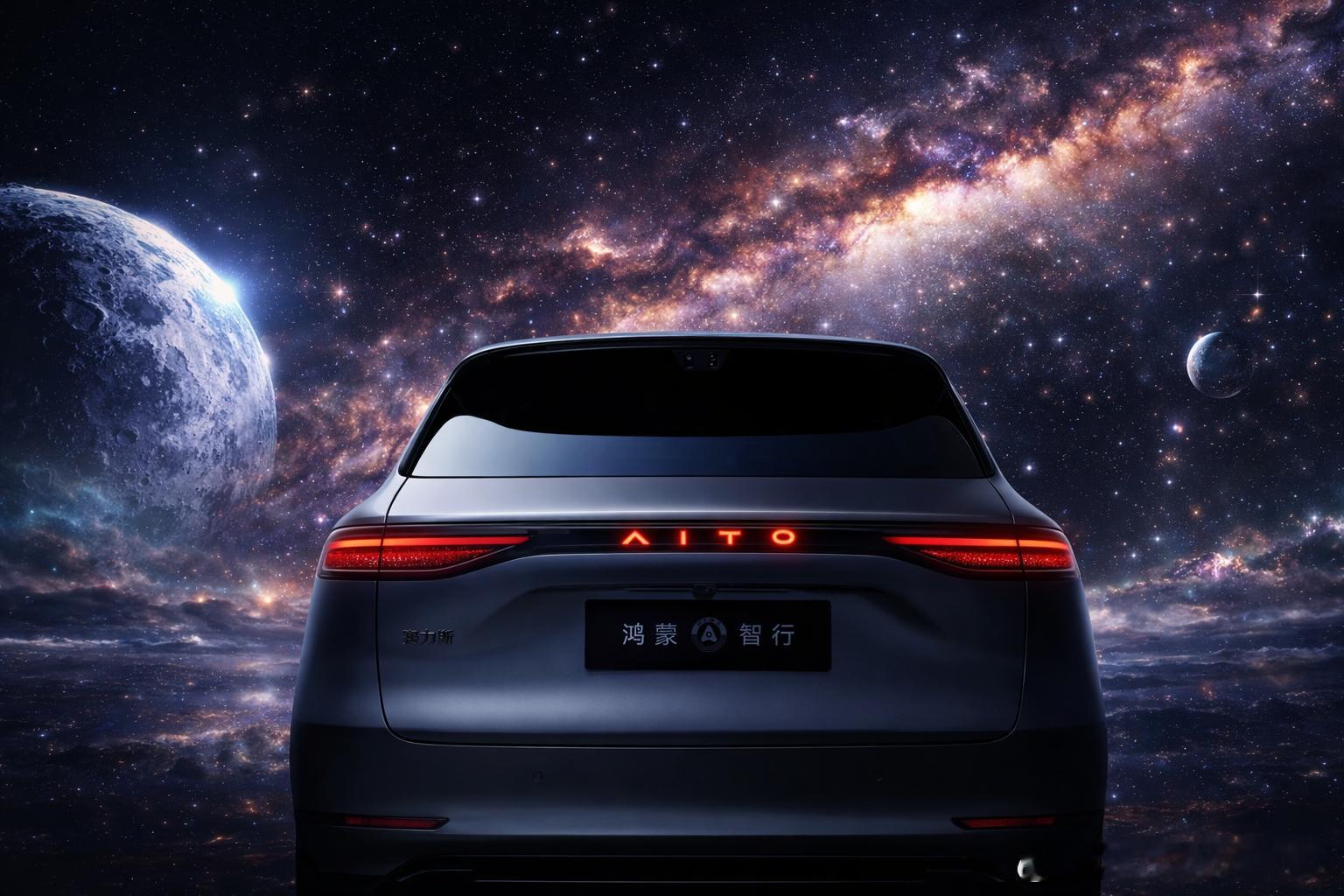 问界M6 X Interstellar。AI时代，谁还不会P图了？问界M6新能源