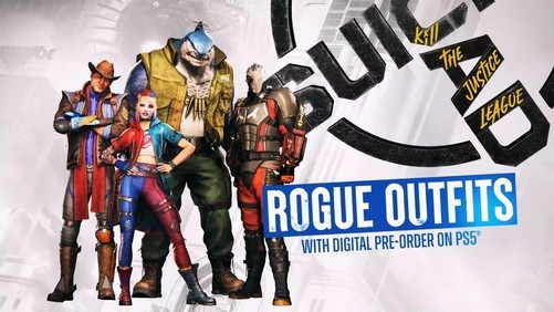 《自杀小队：战胜正义联盟》PS5数字版特典“Rogue”服装展示