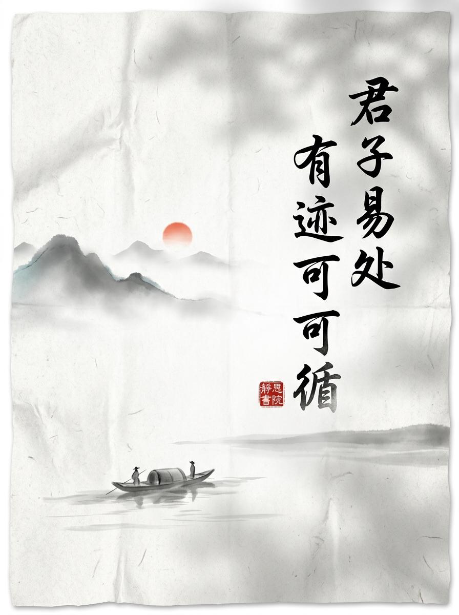 君子易处，小人难防
　
人到中年，最贵的成本不是金钱，而是“识别成本”。
　
很