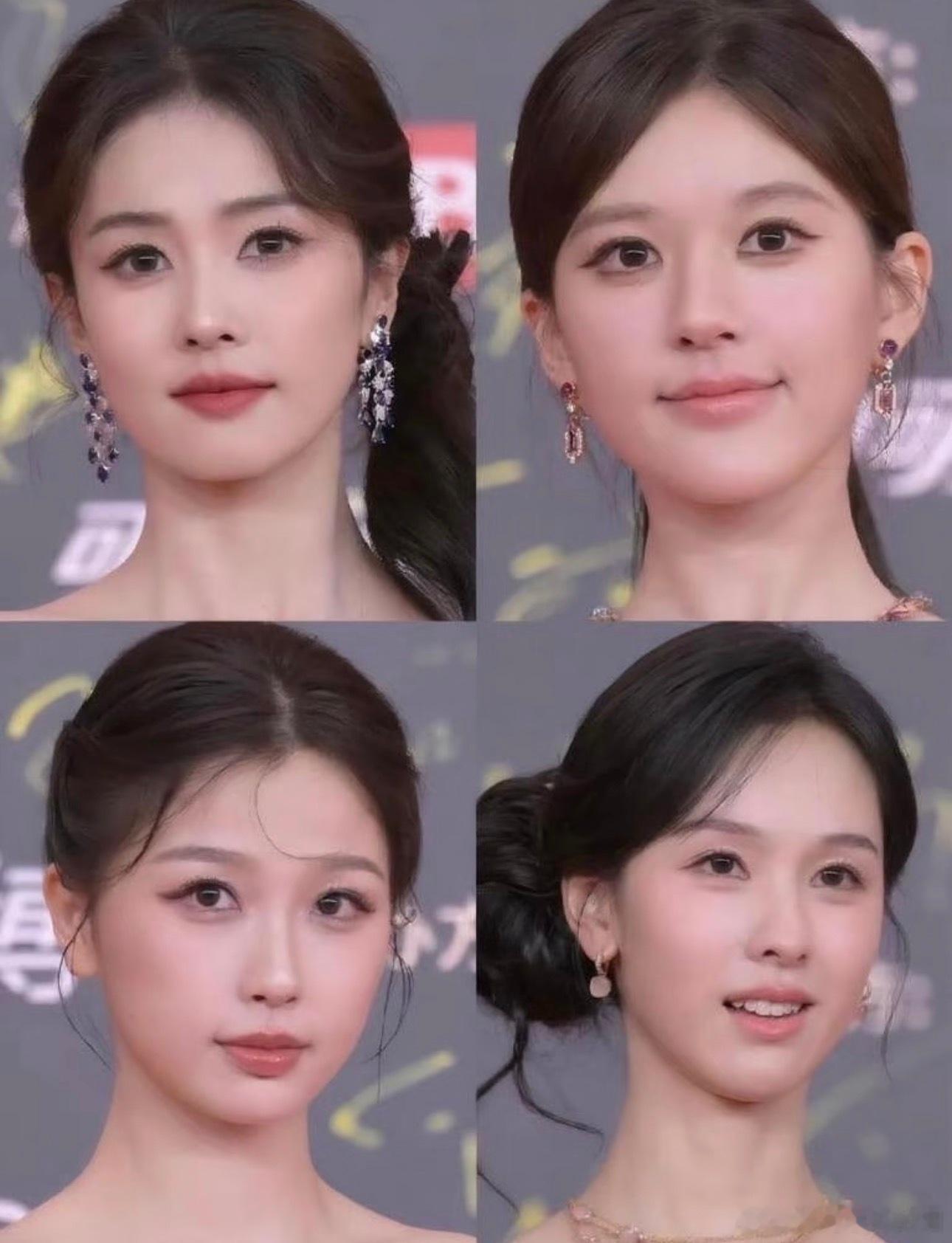 四位女明星生图对比，谁更胜一筹？ ​​​