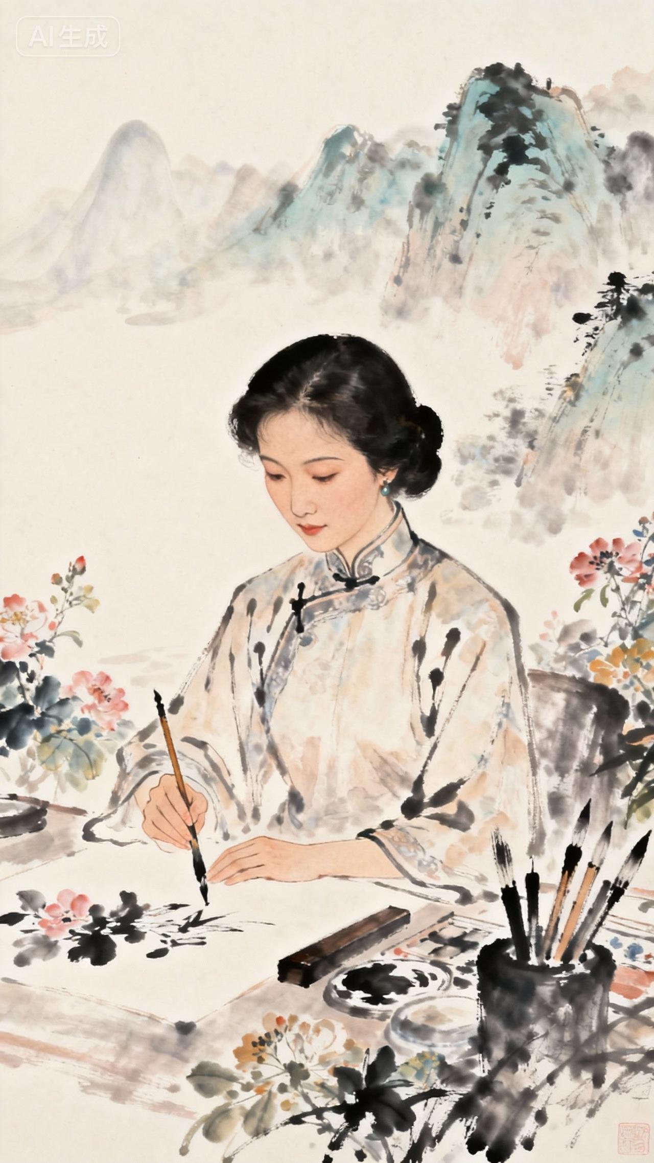 用一话形容林徽因，您会怎么说林徽因是一位才华横溢、气质优雅的文化艺术大家。