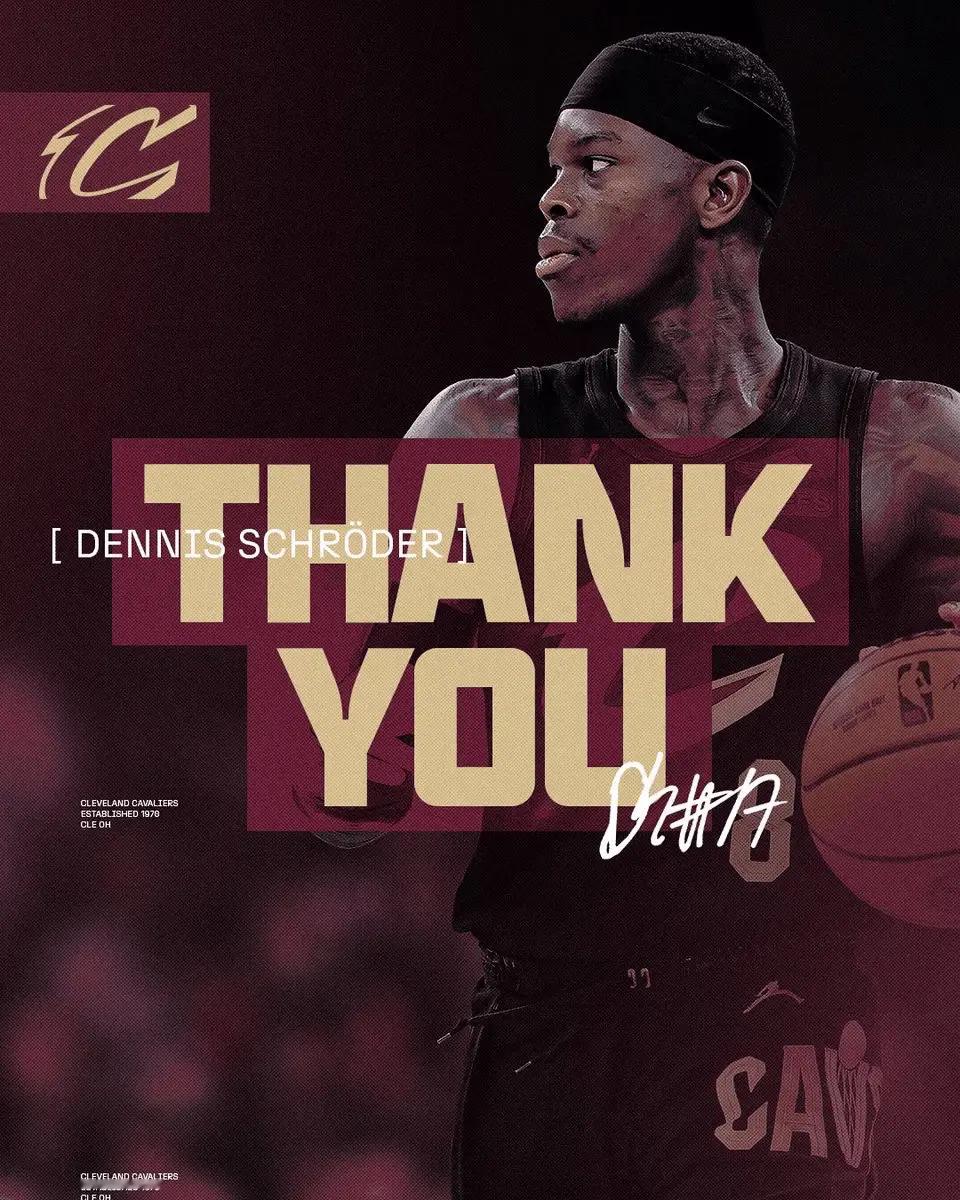 感谢你在克利夫兰的这段时光小黑，一切顺利！克利夫兰骑士骑士nba交易nba自由市