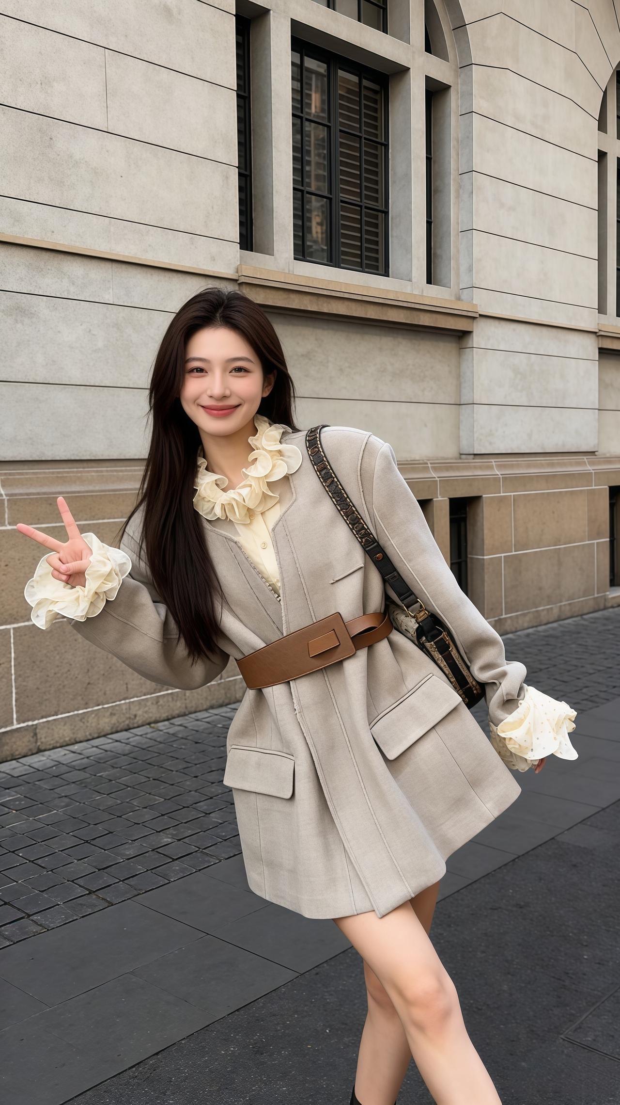 我的春日穿搭look 这是春日look天花板吧 穿搭今天穿什么 这是春日look