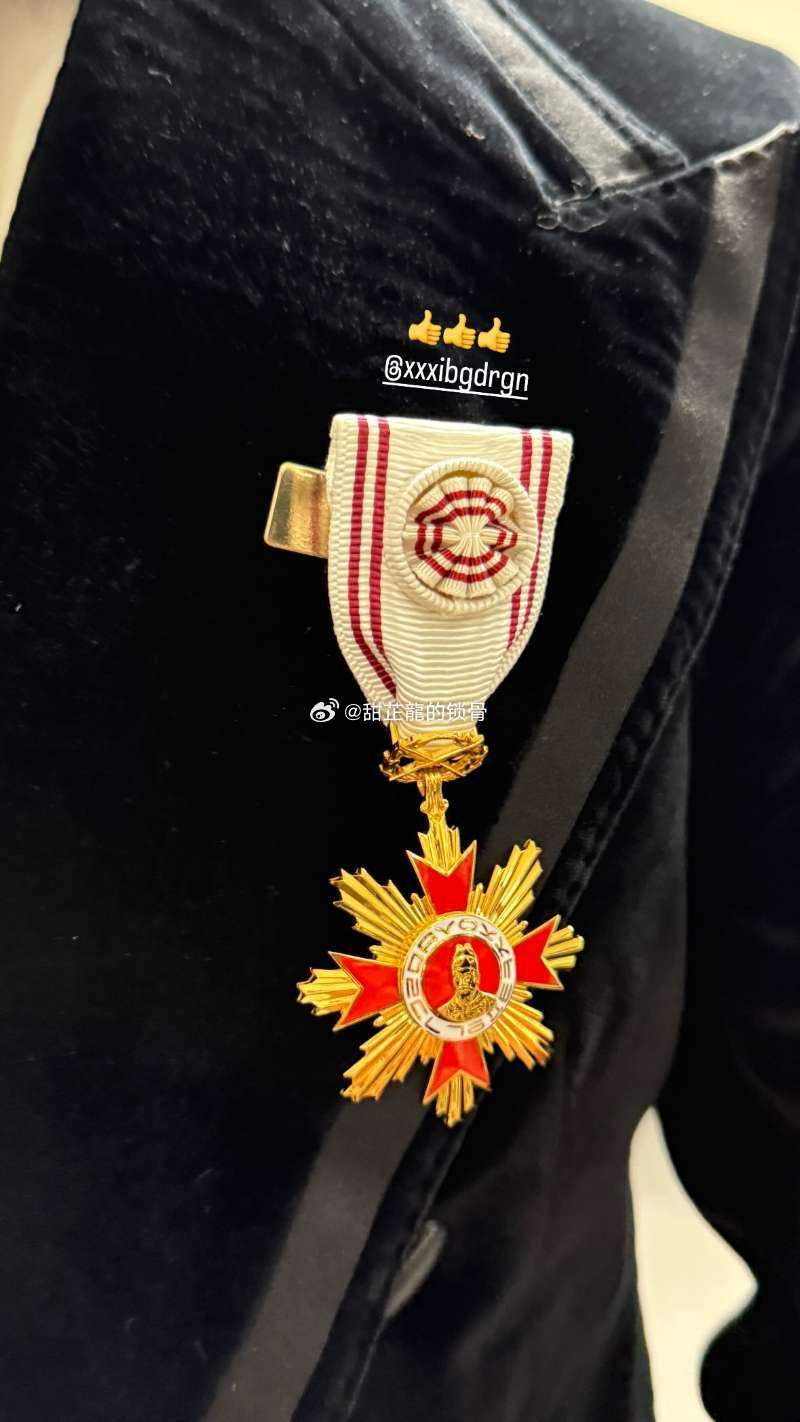 权志龙获得玉冠文化勋章 8lome更新快拍，玉冠🎖️太好看了吧，这个权志龙好厉