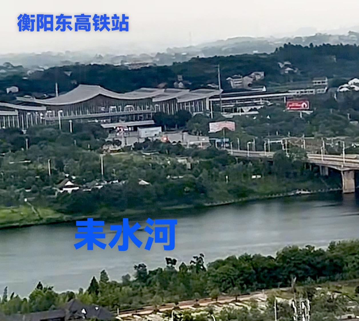 衡阳高铁东站的这个位置可惜了，多年前就提出打造武广新城，如今的新城却仍然没有搞起