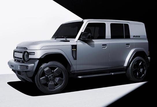 近日，奇瑞iCAR V23实车图发布。外观方面，新车和iCAR 03类似，采用经