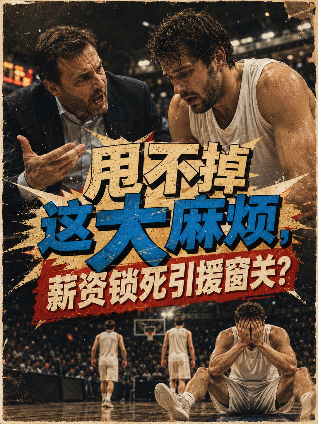 雄鹿队必须要甩掉这个大麻烦，如果无法将其处理掉的话，先不说薪资空间会被彻底锁死，