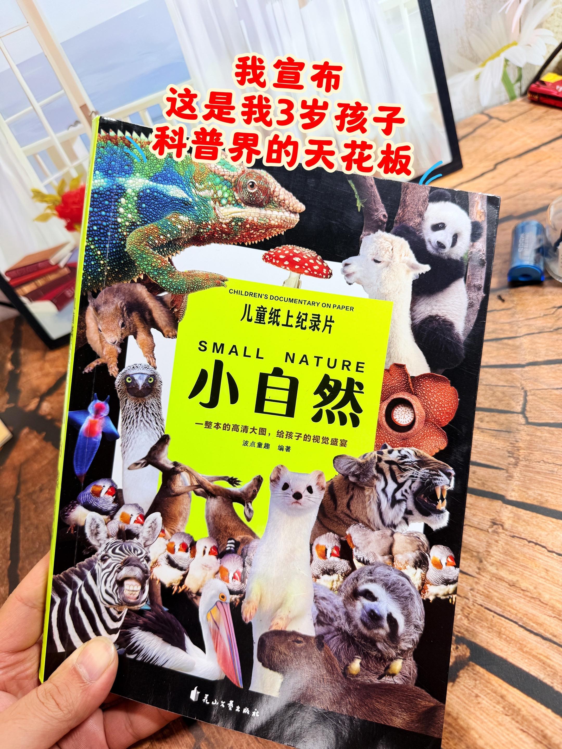 儿童纸上纪录片🔥。谢谢你，让我3岁儿子认识200多种动植物！高清自然...