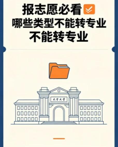 高考必看⚠️哪些情况大学不能转专业
很多宝子觉得考上大学就能随便转专业🙅‍♀️
