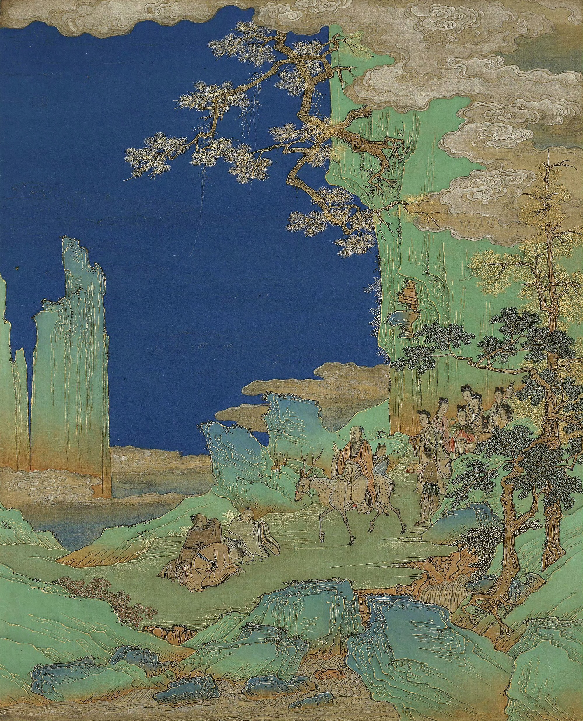 除了老子，神仙都有点不太正经。 ​​​