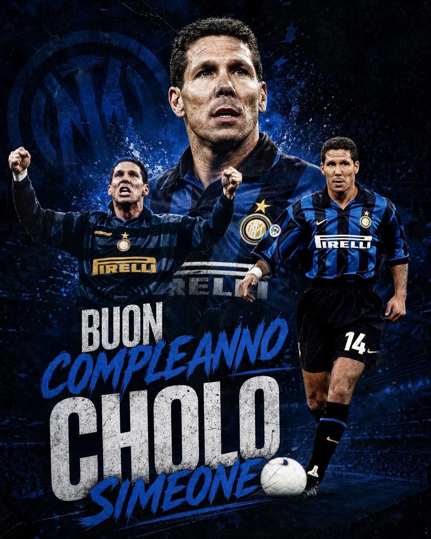 祝国际米兰传奇“蜘蛛侠”曾加生日快乐祝国际米兰名宿西蒙尼生日快乐国际米兰意甲欧冠