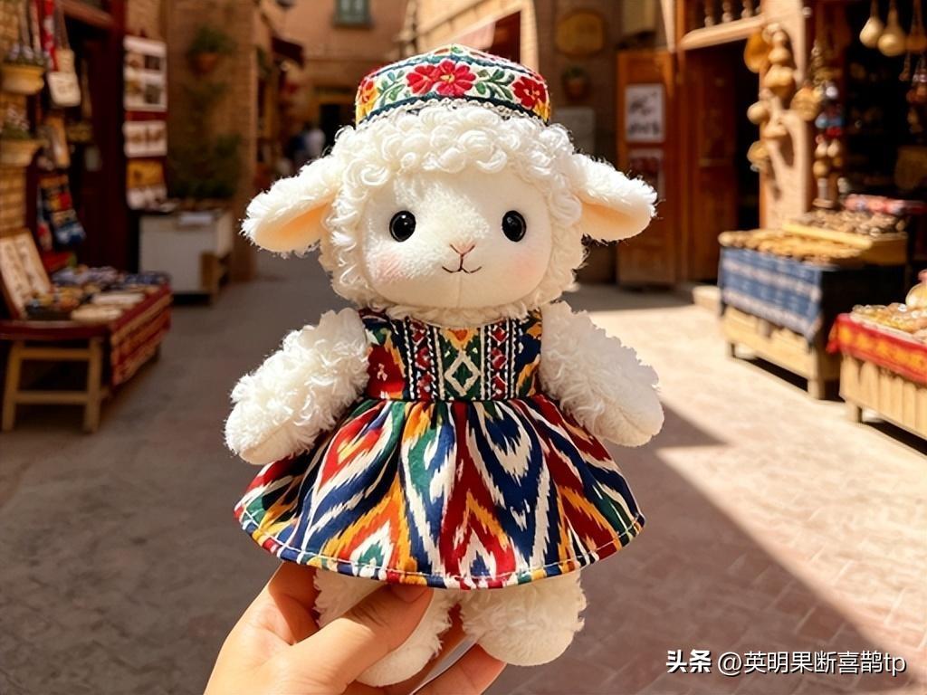 火出圈！这只文创小羊俘获无数游客——一个可以带走的新疆记忆……

很多人来到乌鲁
