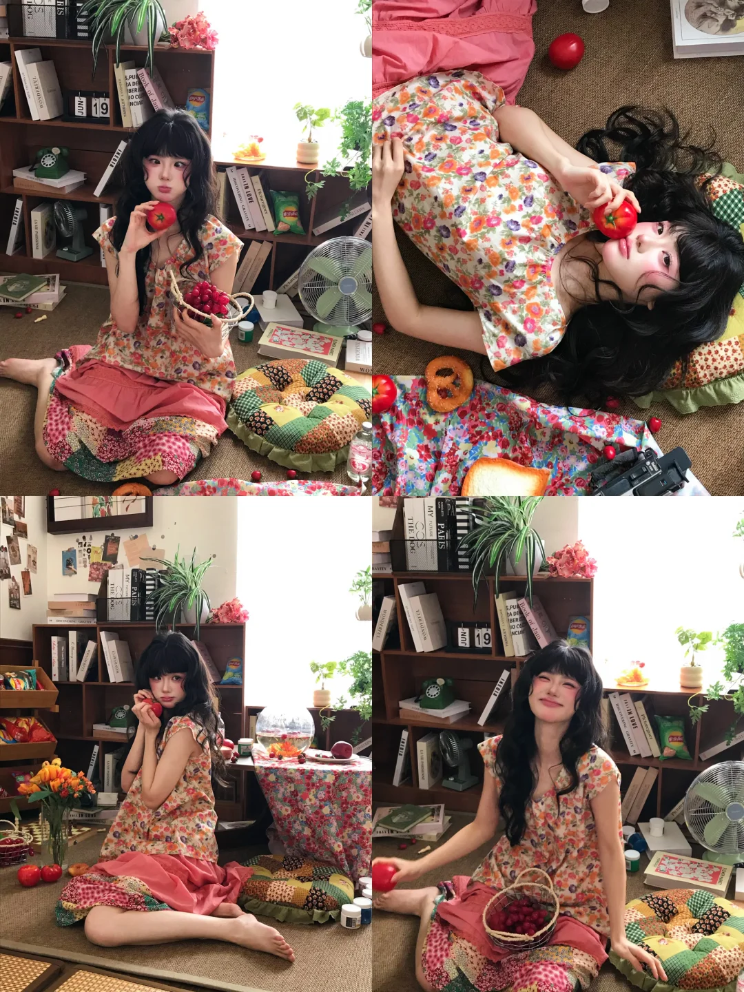 氧气少女宅家日记🍅｜济南夏日写真🍃