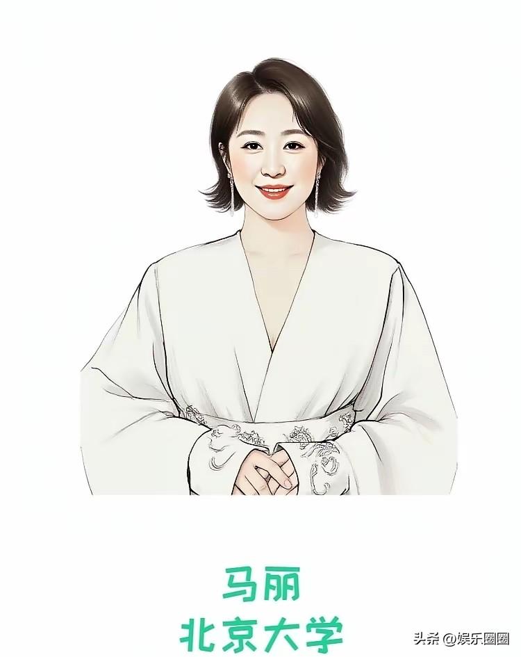 马丽是北京大学毕业的？不像啊