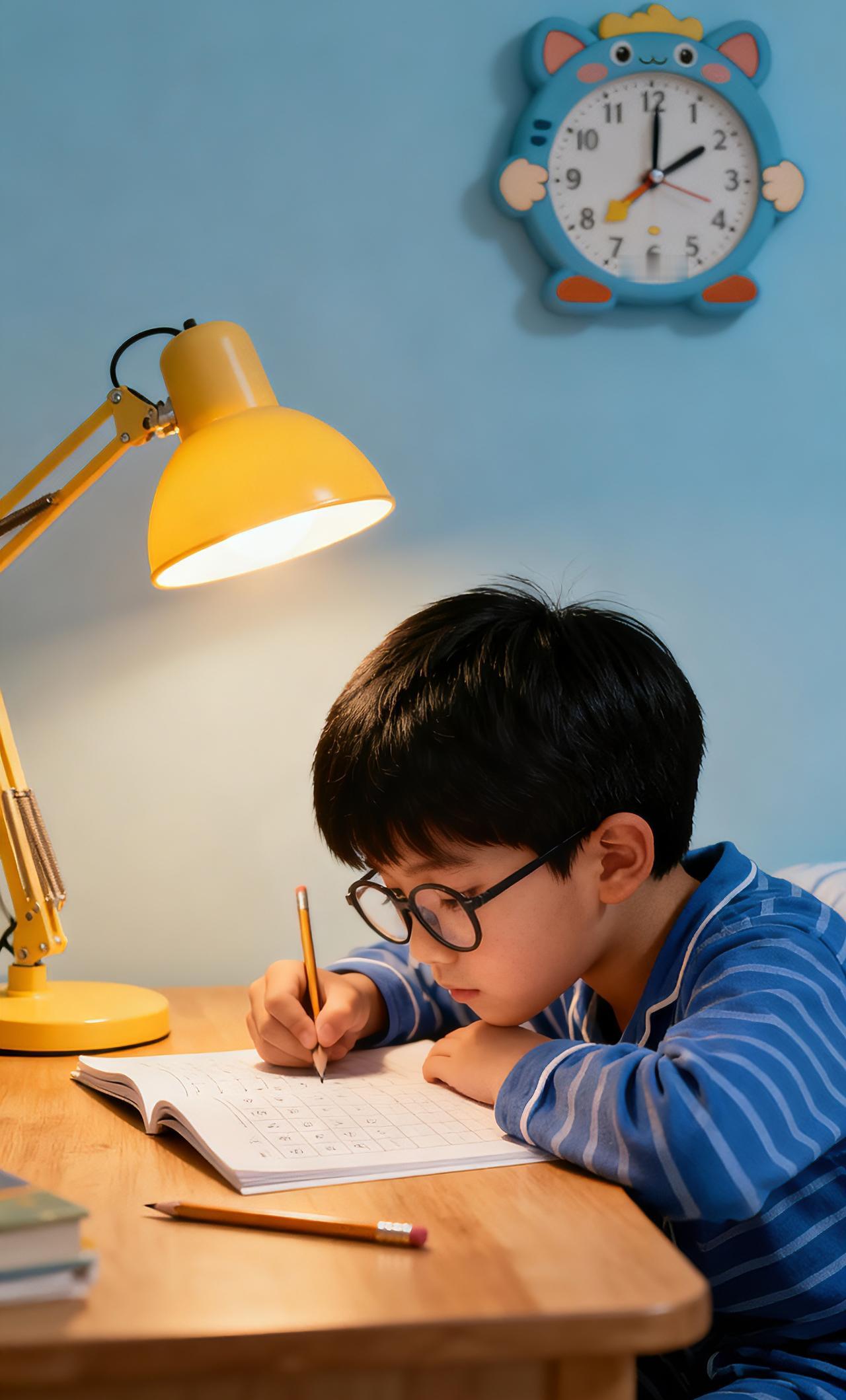 天寒地冻，晚上快10点钟，儿子从床上爬起来写500字检讨，我快被气炸了[发怒]