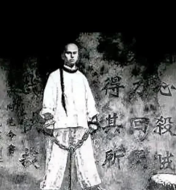 1898年，谭嗣同被活活砍了30刀，临死前，妻子哭得肝肠寸断说：“我想给你留个后