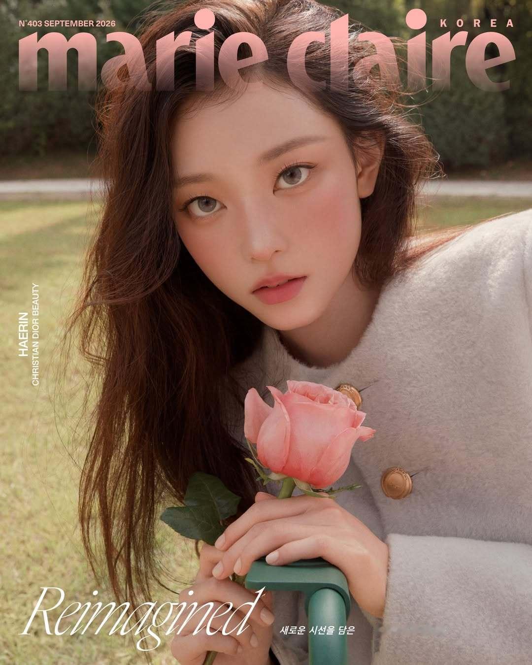 【睛彩视鉴】NewJeans 成员 HAERIN 最新登上 Marie Clai