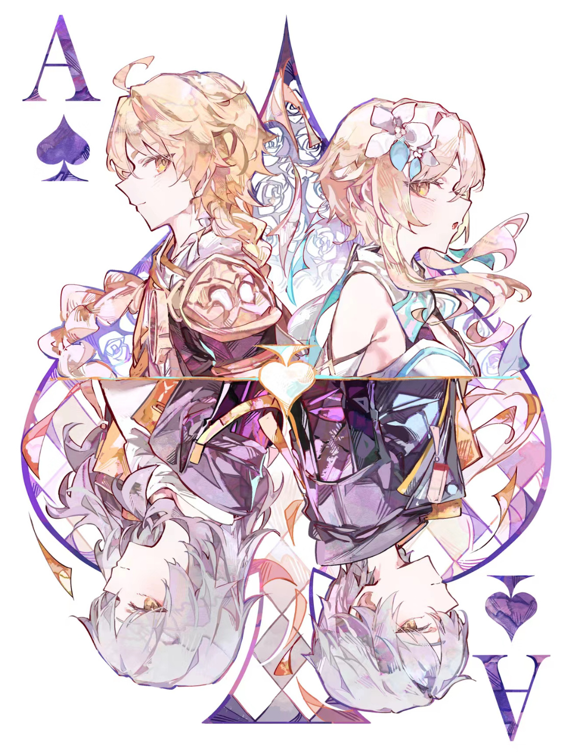 审美提升丨宝藏插画师：COCOball 💜🩷#十一漫游记##开学开新谷##二
