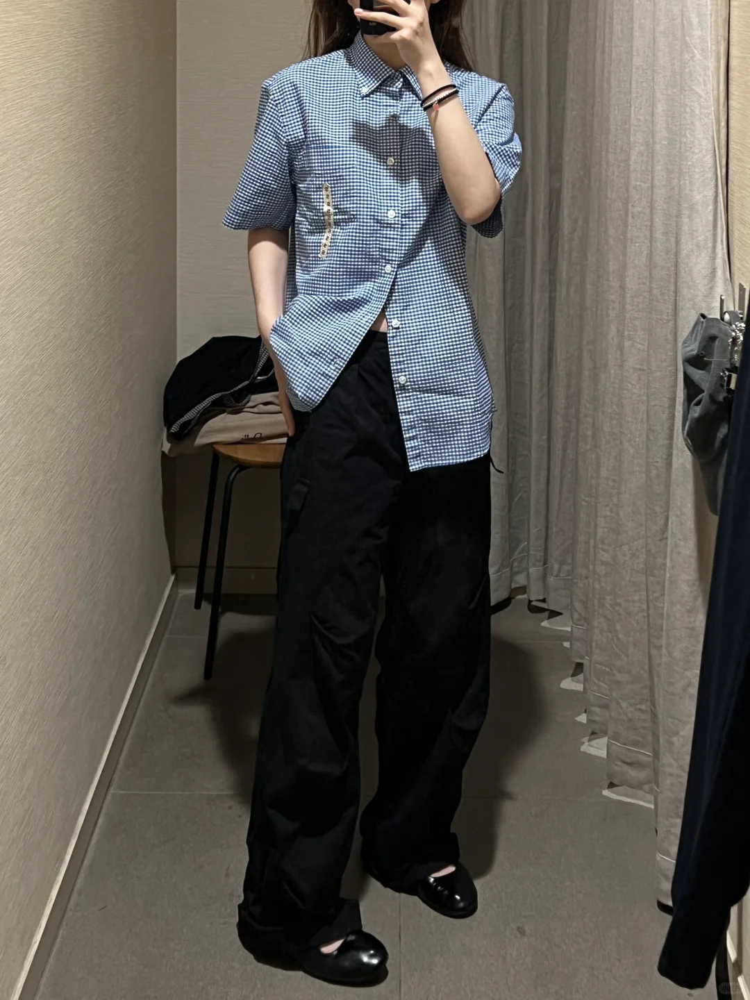 Muji新品开挂了！格子衬衫叠polo有点miu~