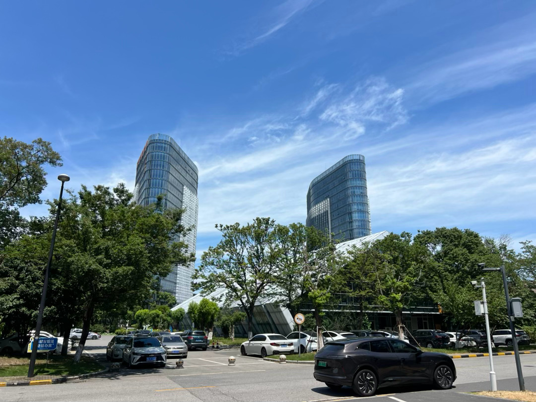 三伏时节暑气蒸腾，无风又高湿，实打实的桑拿天扑面而来。 无锡·国家软件园