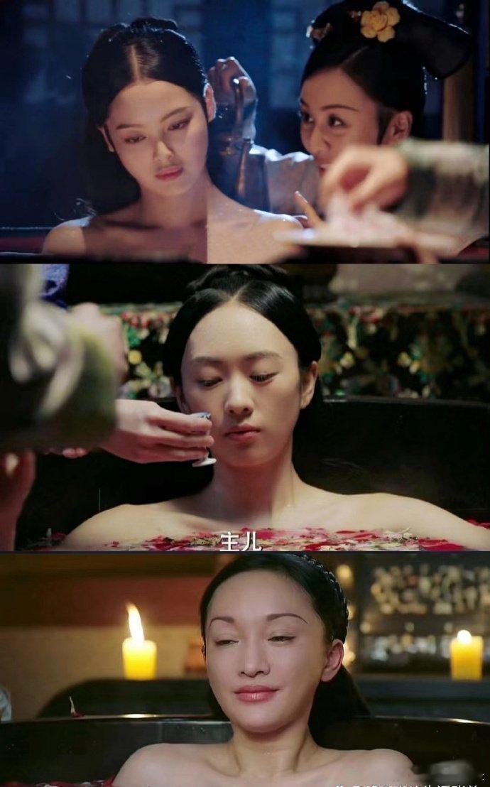 如懿传中这么多洗澡镜头，偏偏如懿的最奇怪 ​​​