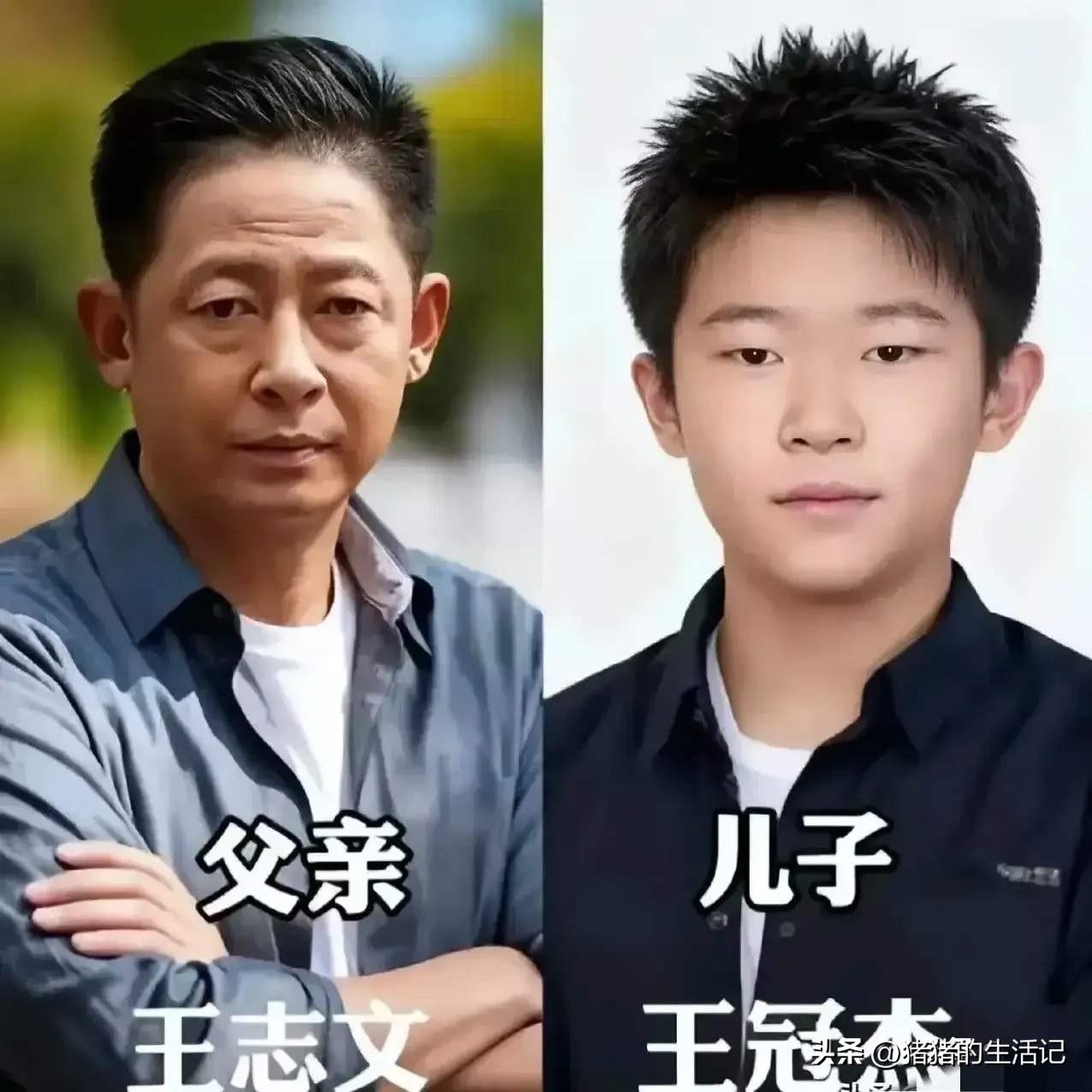 林永健有一个优秀的儿子。
蔡国强有一个优秀的儿子。
王志文有一个优秀的儿子。
刘