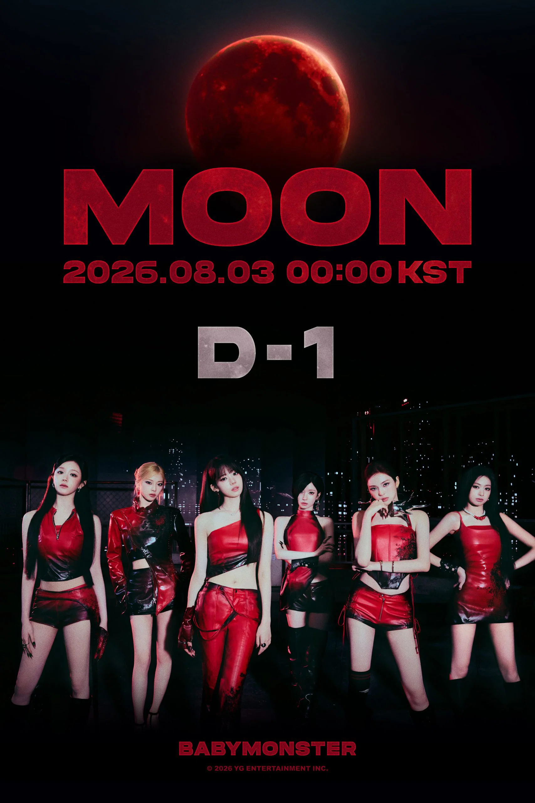 BABYMONSTER《CHOOM - MOON》MV D-1 