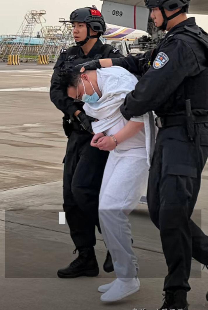 在公安部统筹协调下，7月20日17时许，随着一架民航客机降落在北京首都国际机场，