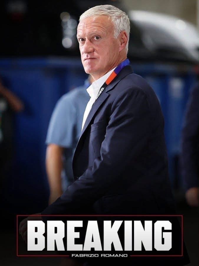 🚨迪甘斯（Didier Deschamps） 嘅法國國家隊主教練生涯即將劃上句