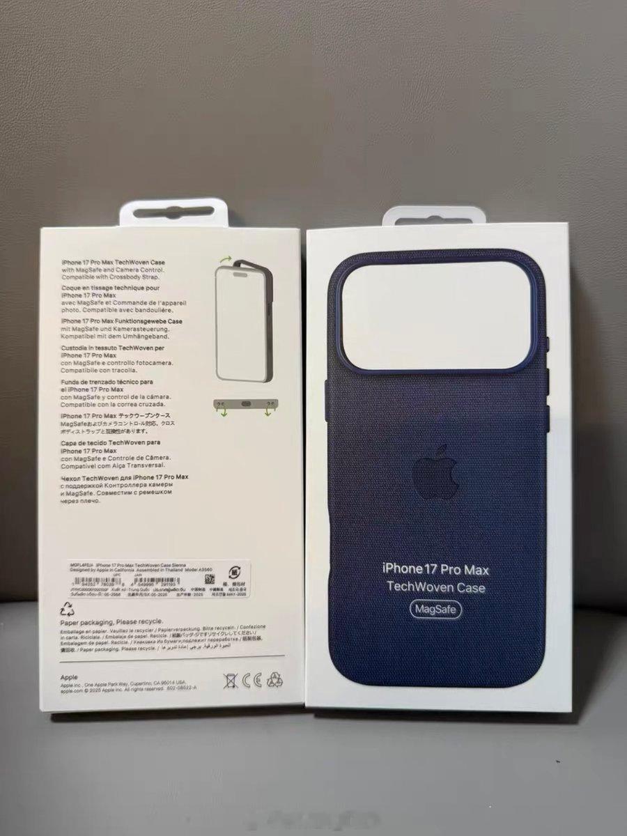 iPhone17手机壳配色[捂嘴哭]环保材料的手机壳，苹果再次响应环保之母号召推