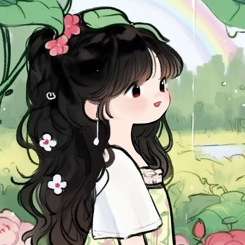荷荷美美 好运莲莲｜荷花女生头像#夏日次元盛典# ​​​