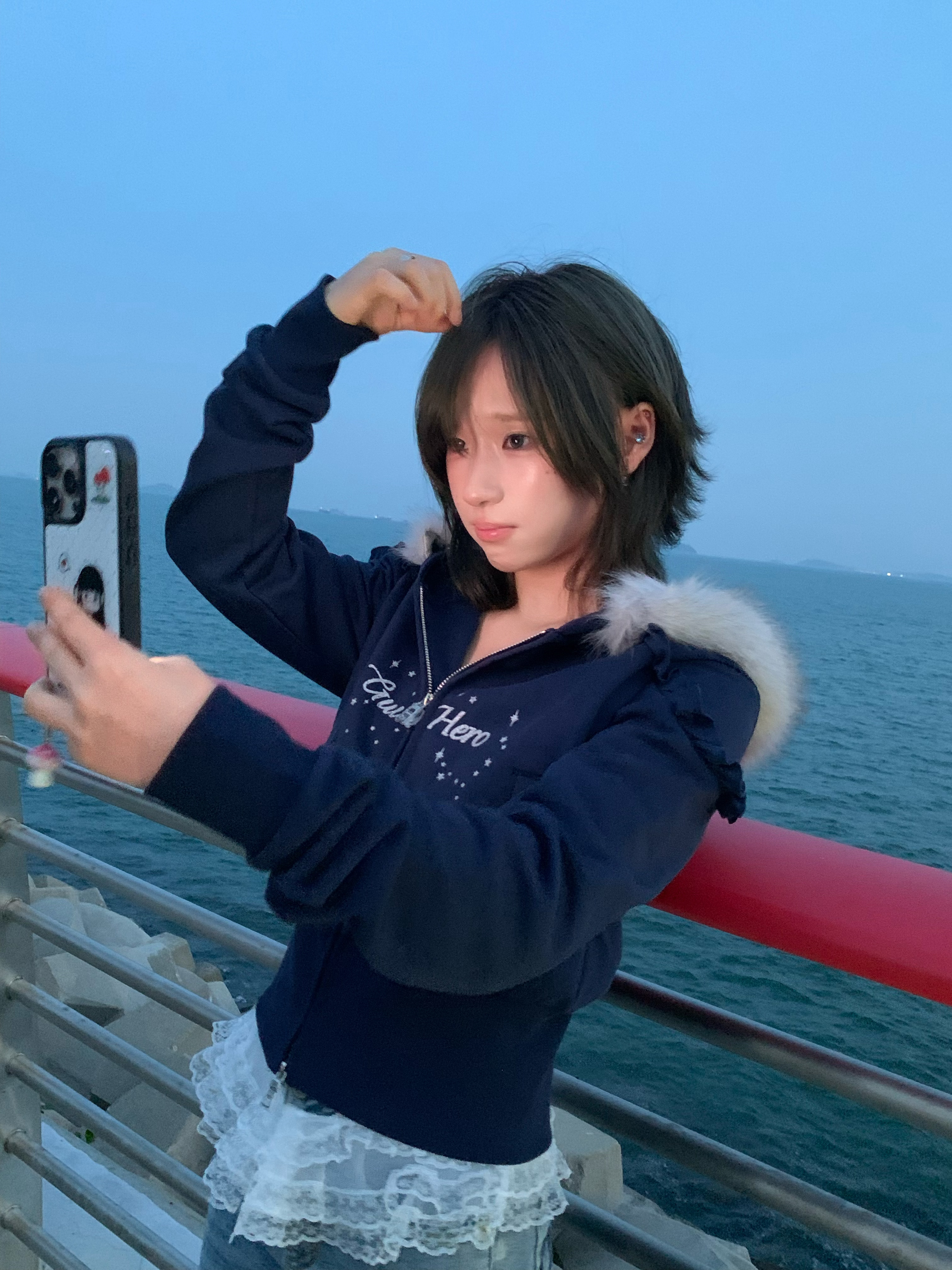 这组衣服拍了手势舞🤟 ​​​