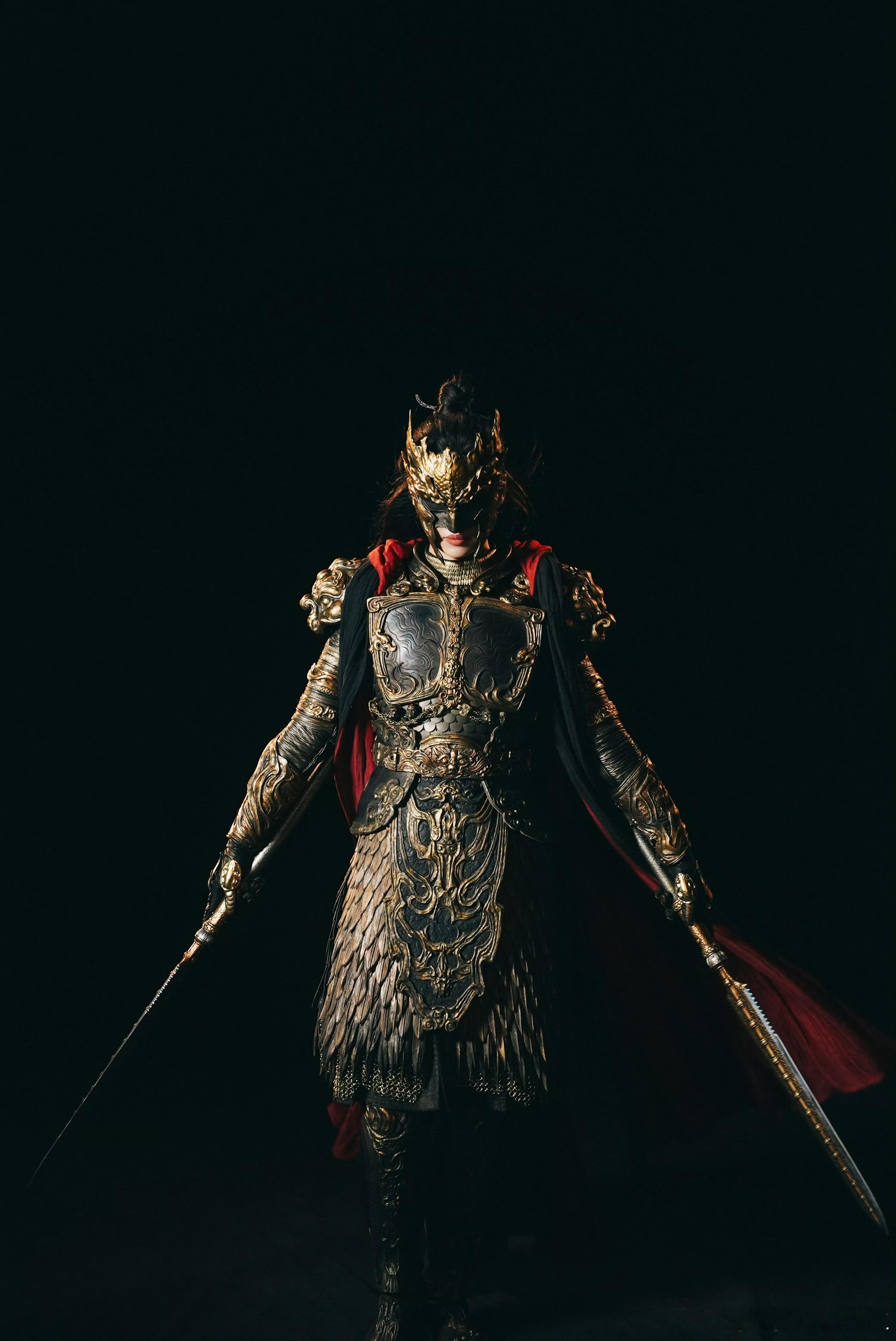 辛芷蕾武训透着古早武侠味谁说现在武打缺质感？辛芷蕾用30斤双尖槊给出答案。翻跟头
