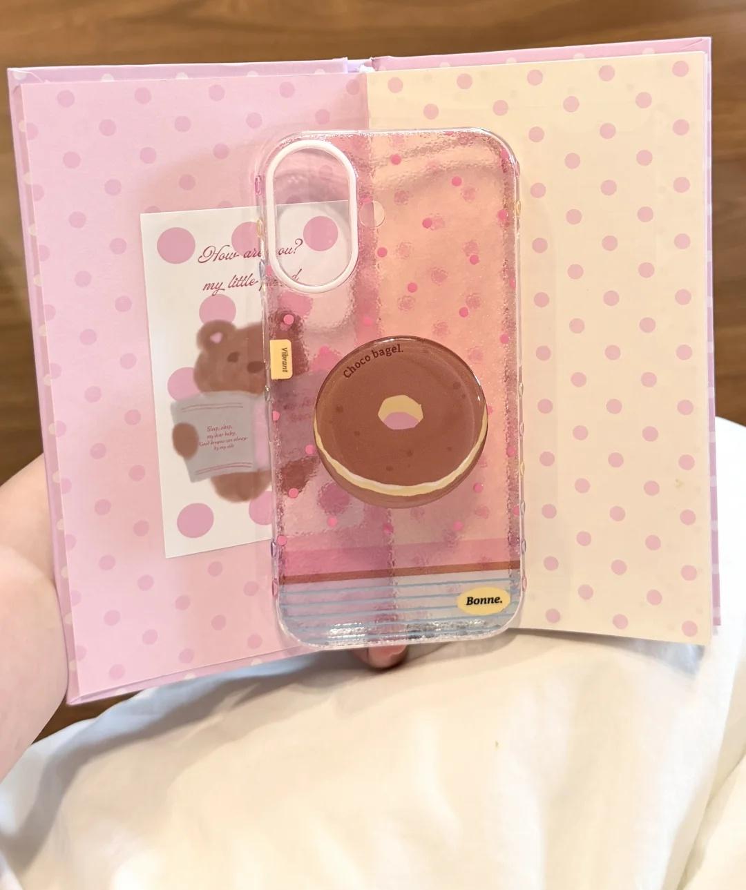 粉波点！甜甜圈
手机壳安利 手机壳 iphone手机壳