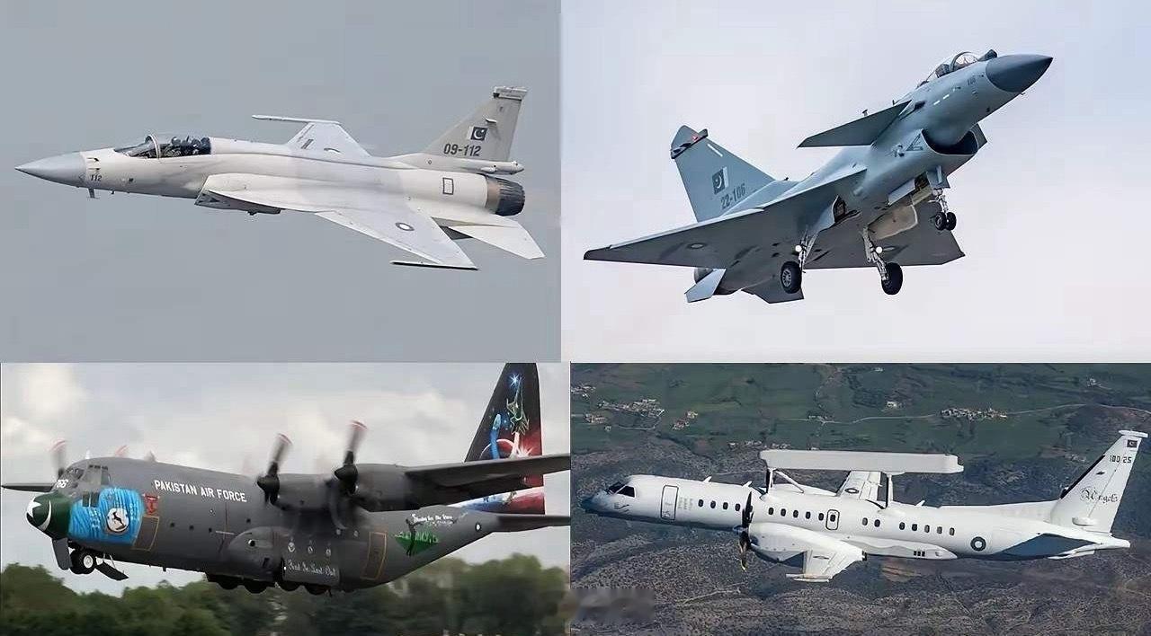 巴基斯坦被激怒，2架伊尔-78加油机，1架萨博/ZDK-03预警机，4架C-13