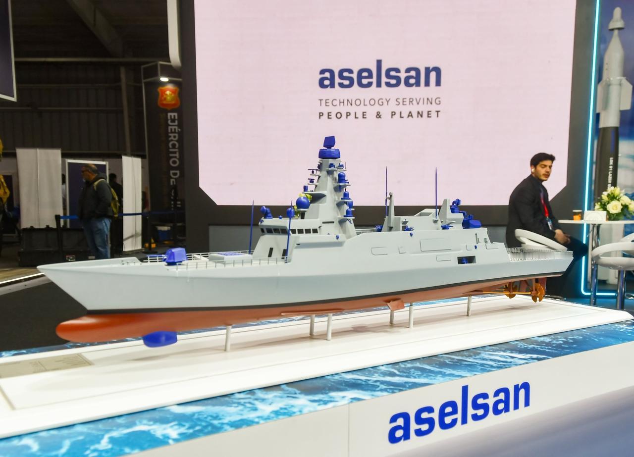 智利FIDAE 2026的Aselsan展馆。