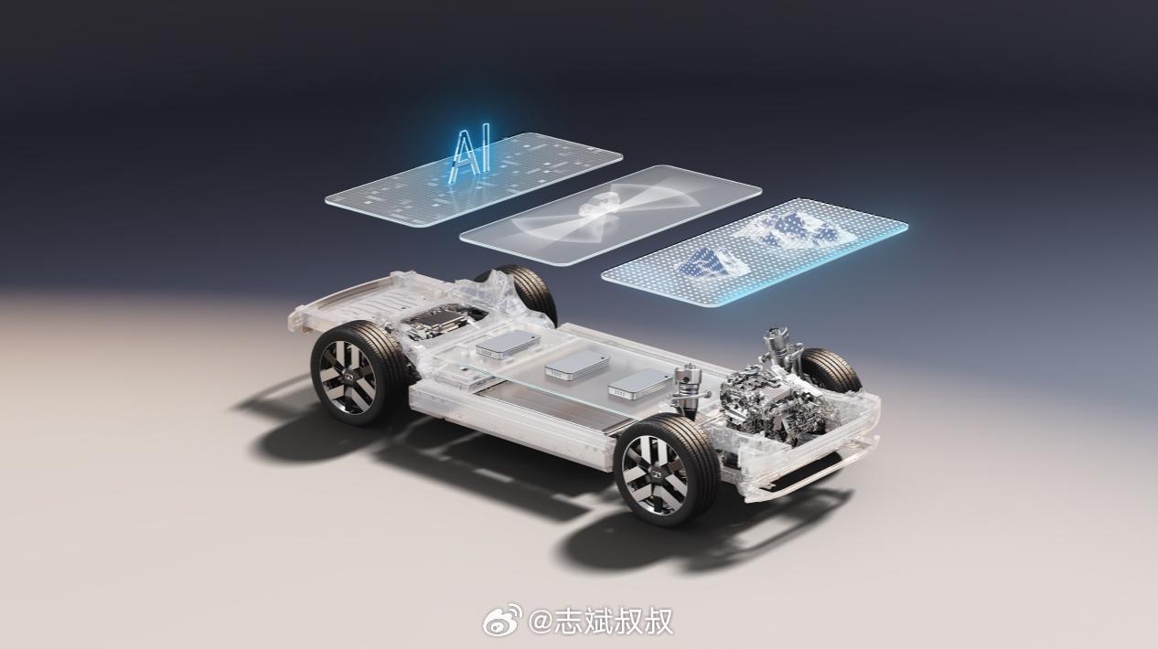 智能化路虎来了有华为乾崑，有宁德时代。有高通8397芯片，有全新的电子电气架构融