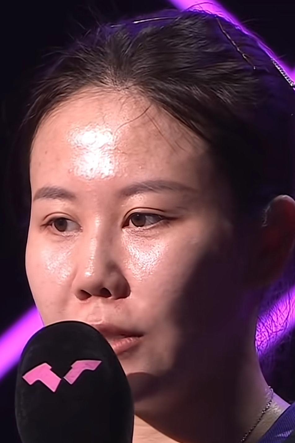 陈幸同4：1战胜蒯曼，进入横滨冠军赛女单决赛，接受采访时说道：今天我和蒯曼表现的
