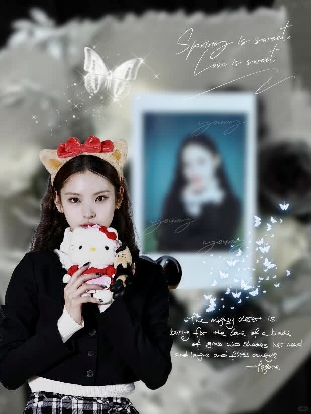 莫名其妙的存档一下 出道专N/A mini1 回归签售造型里最喜欢的的一个 很难