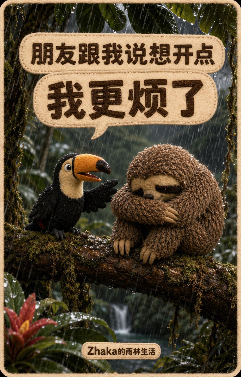朋友跟我说“想开点”，我更烦了 ！！！！！ 小地瓜——> ​​​​