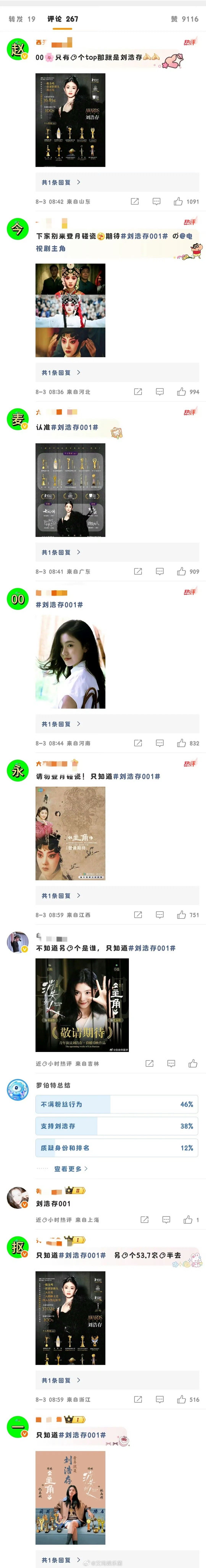 赵今麦和刘浩存是共同有个miumiu代言吧[傻眼]怎么被排字了 ​​​