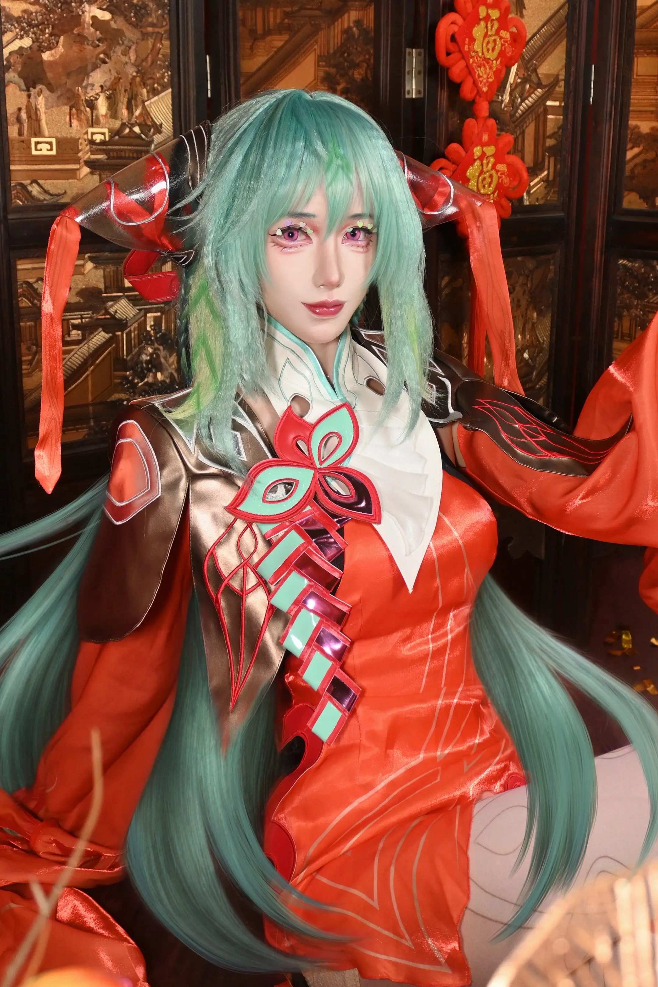 千里姻缘一线牵～